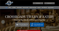 Desktop Screenshot of crossroadseatery.com